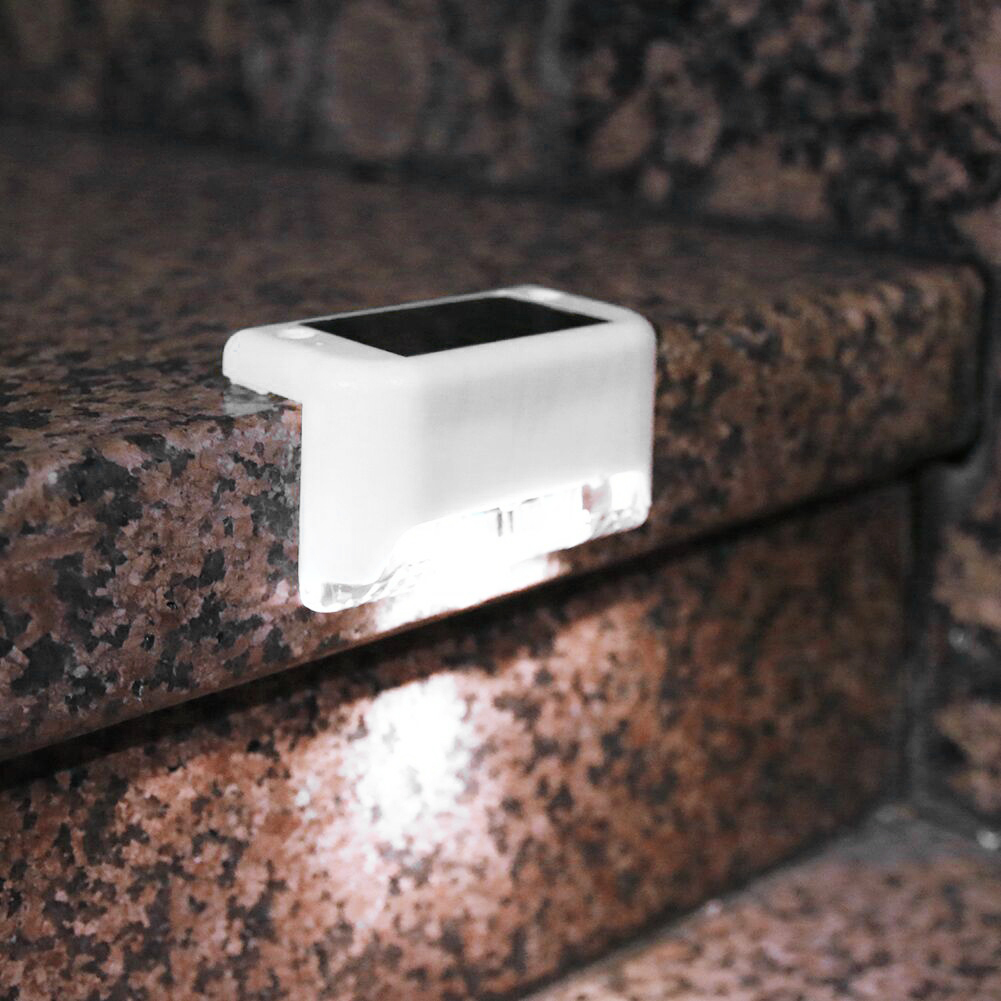 

4x Waterproof Solar Deck Step Wall Stairs Fence-Outdoor Solar Light, 501 Original