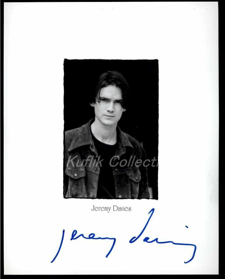 Jeremy Davies - Signed Autograph Headshot Photo Poster painting - Saving Private Ryan