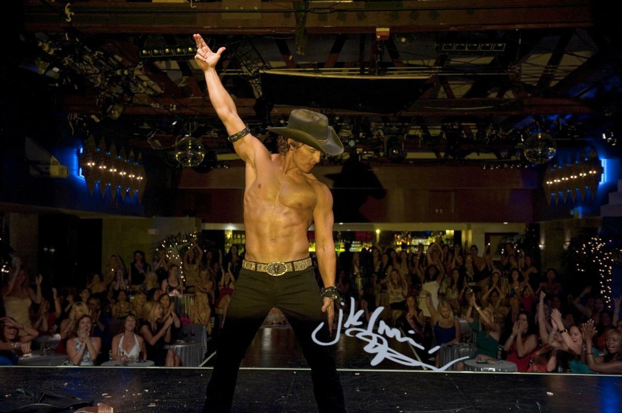 Matthew McConaughey MAGIC MIKE SIGNED AUTOGRAPHED 10 X 8