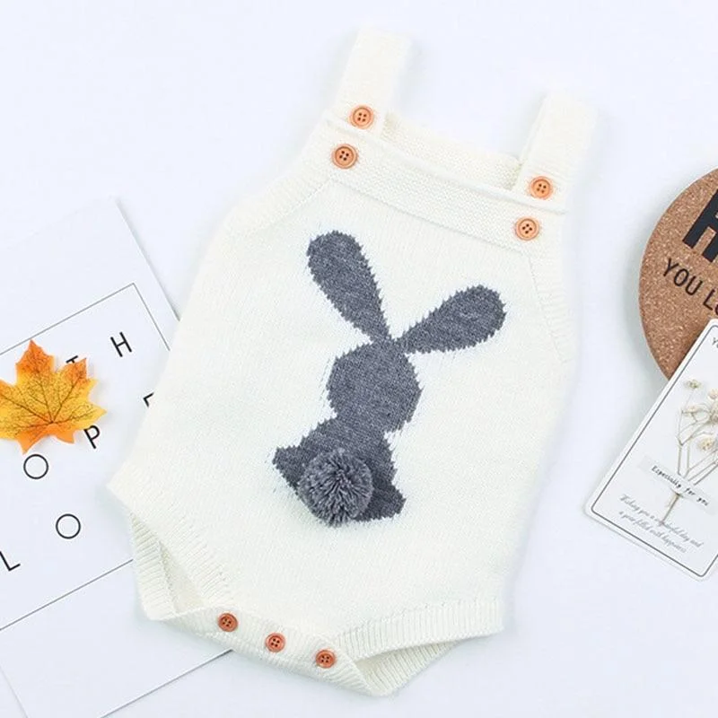 Baby Romper Jumpsuit Autumn Sweater Baby Knitted Sweater Jumpsuit Children Warm Clothing Fashion Jumpsuit