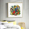 Birds Gathering-Full Round Diamond Painting 