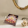 Diamond Painting Wooden Lotus 4 Slots Diamond Painting Storage Box for Adult Beginner