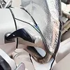Steering Wheel Cover Sun Shade Aluminum Foil Auto Interior Protector for Car SUV
