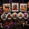 8pcs Halloween-11CT Stamped Cross Stitch Set 12.5*12.5cm/4.92*4.92in tapestrymarket