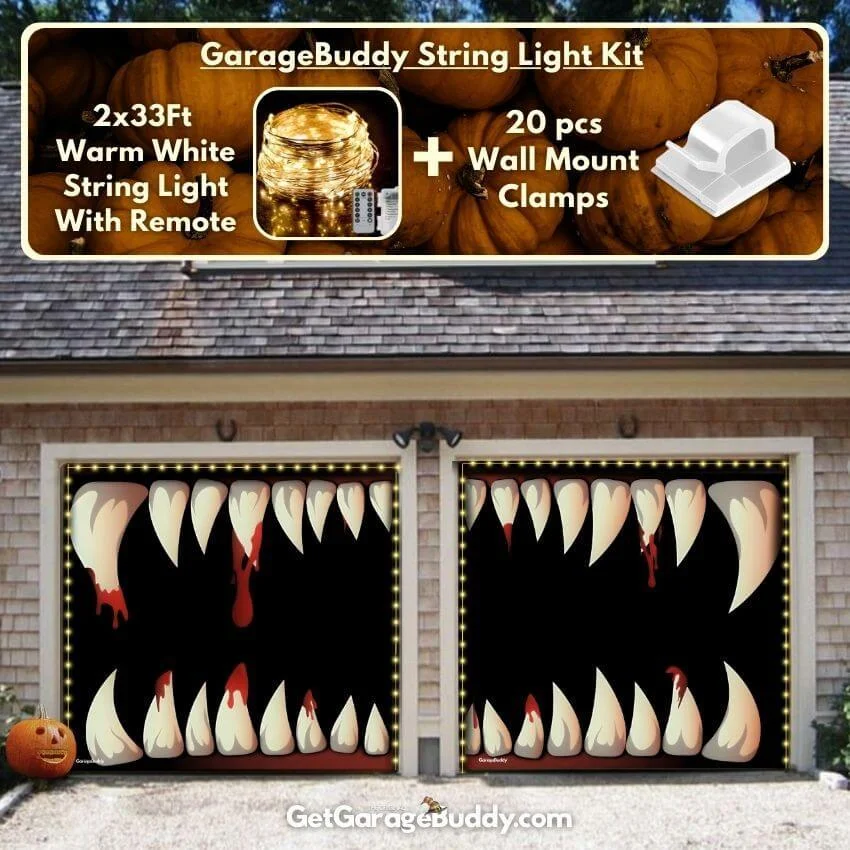 GarageBuddy Halloween Garage Door Covers