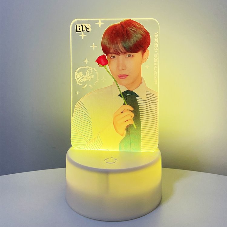 BTS Boy With Luv Night Light