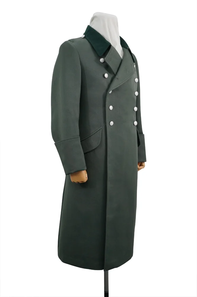   Elite German M1940 Waffen Officer Gabardine Greatcoat German-Uniform