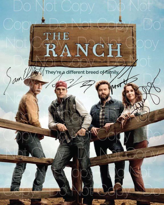 The Ranch signed Photo Poster painting Kutcher Elliot 8X10 print poster picture autograph RP