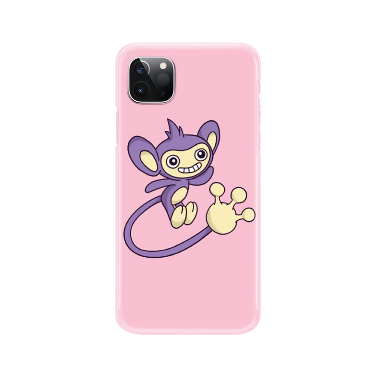 Adorable Purple Monkey Aipom, Pokemon iPhone Case