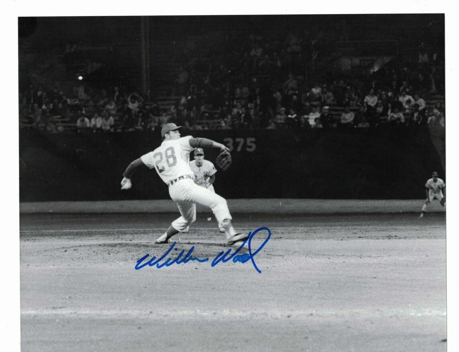 Wilbur Wood Chicago White Sox Signed 8x10 Photo Poster painting W/Our COA