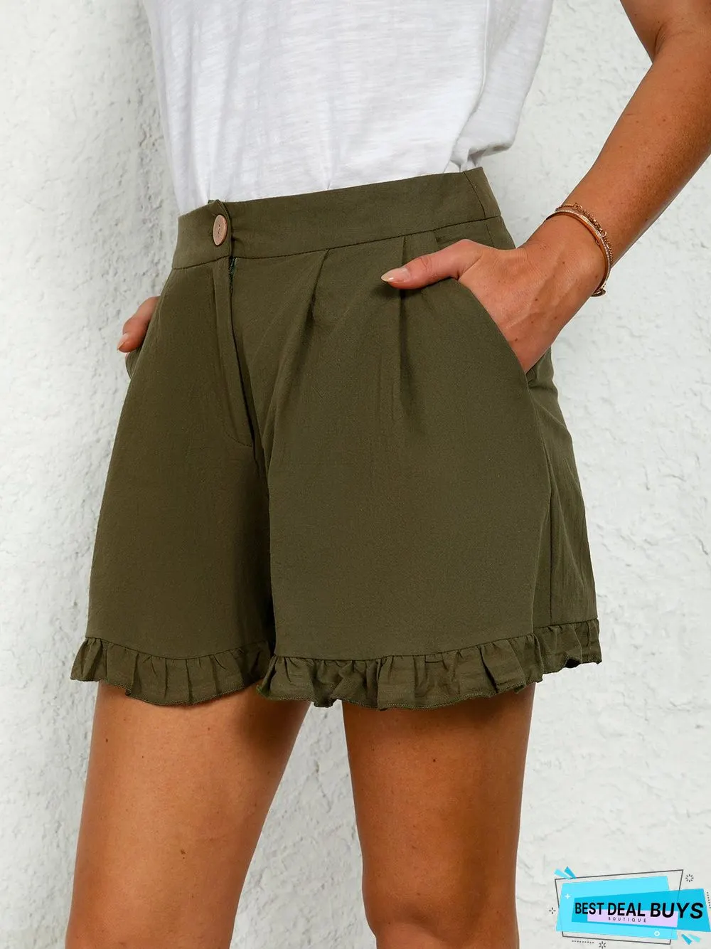 Casual Plain Shorts