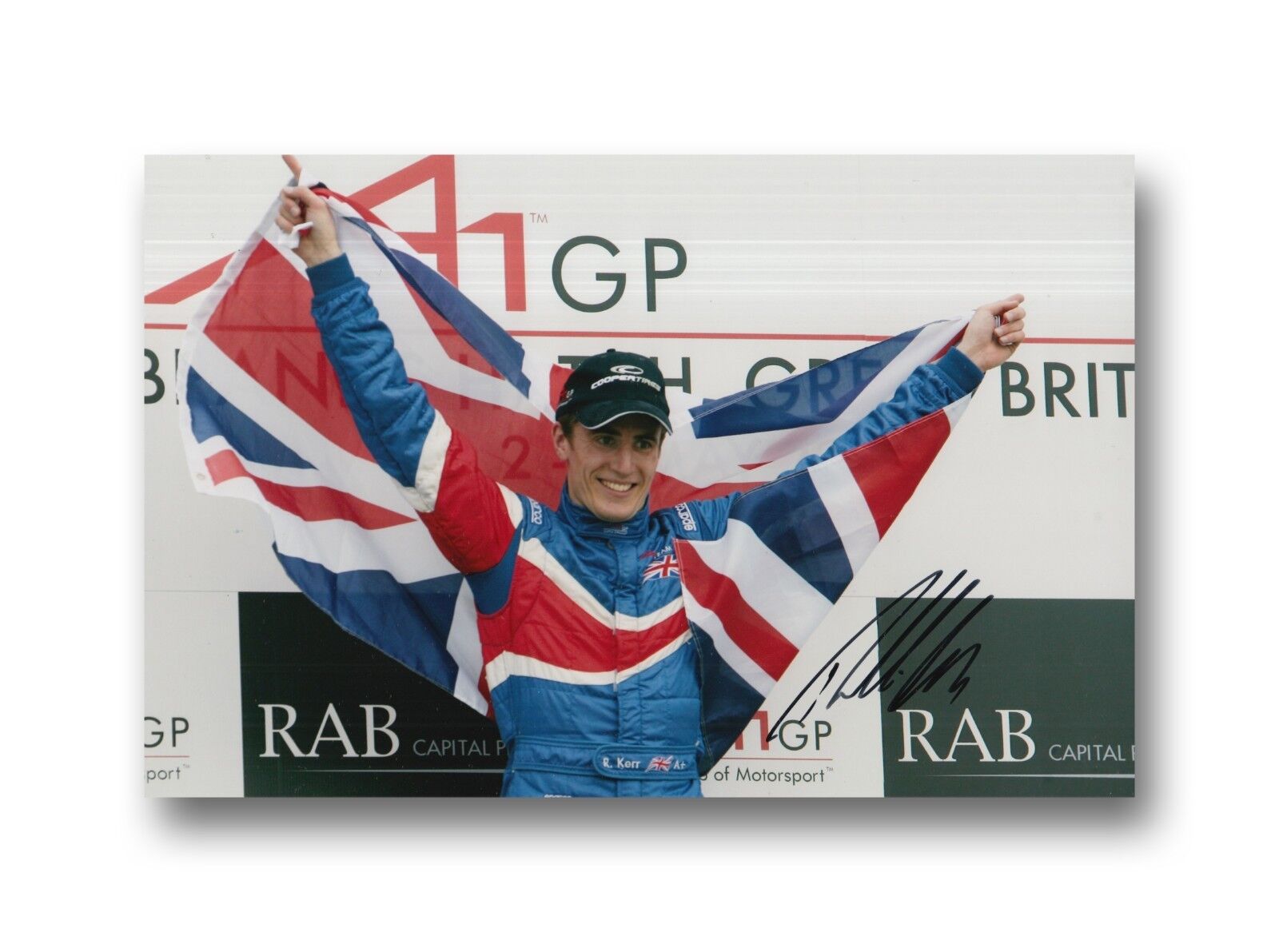 ROBBIE KEAR HAND SIGNED 12X8 Photo Poster painting A1GP.