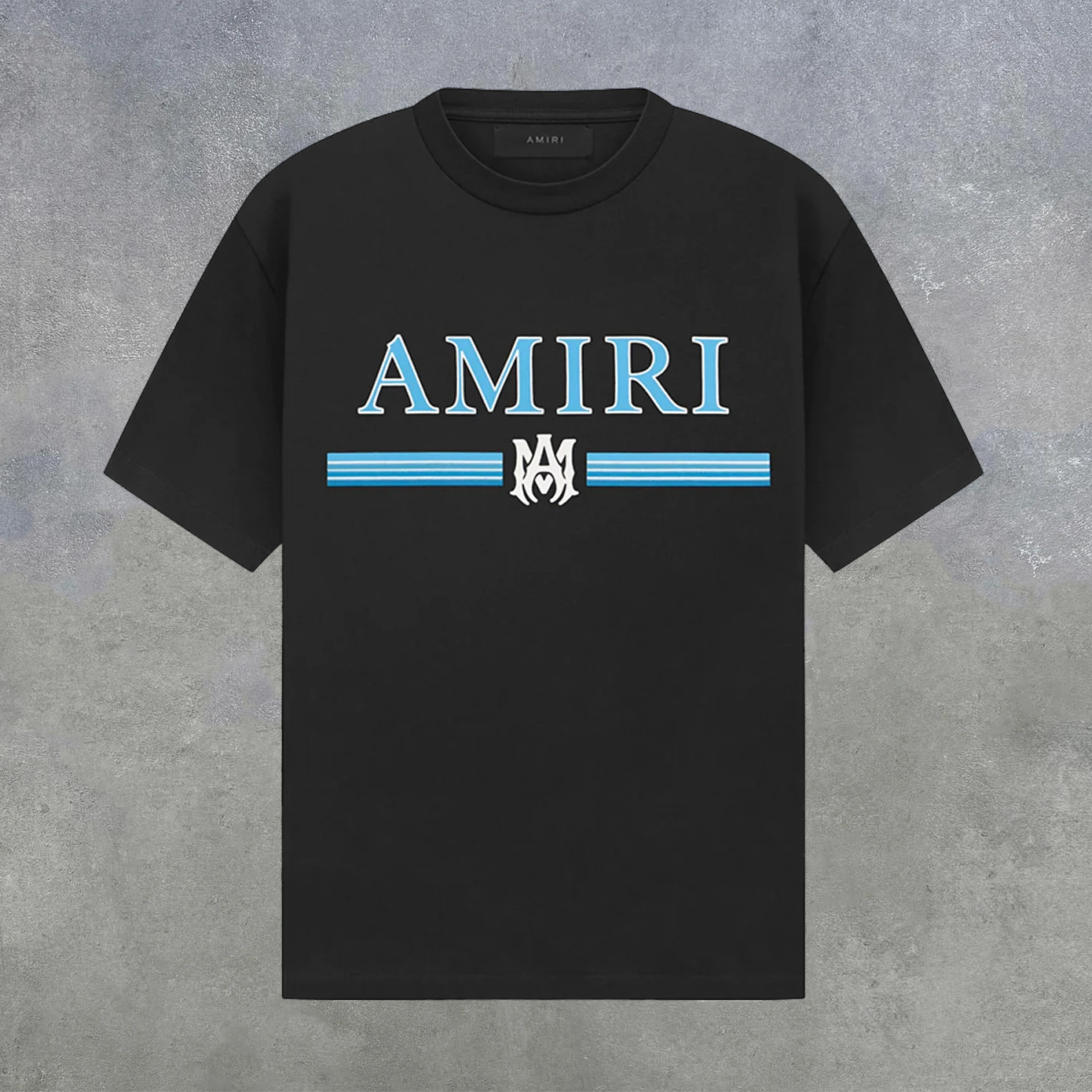 Amiri Bar Cotton Short Sleeve T-Shirt