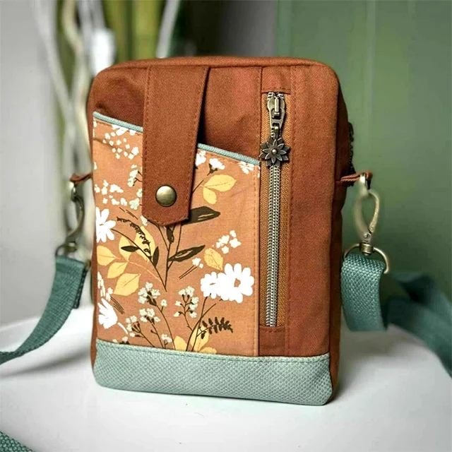 Shoulder Bag Sewing Templates - With Instructions