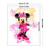 Watercolor Disney Minnie Mouse - 11CT Stamped Cross Stitch 40*50cm/15.75*19.69in