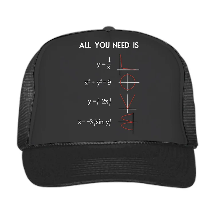 Eagerlys All You Need Is Love Mesh Cap