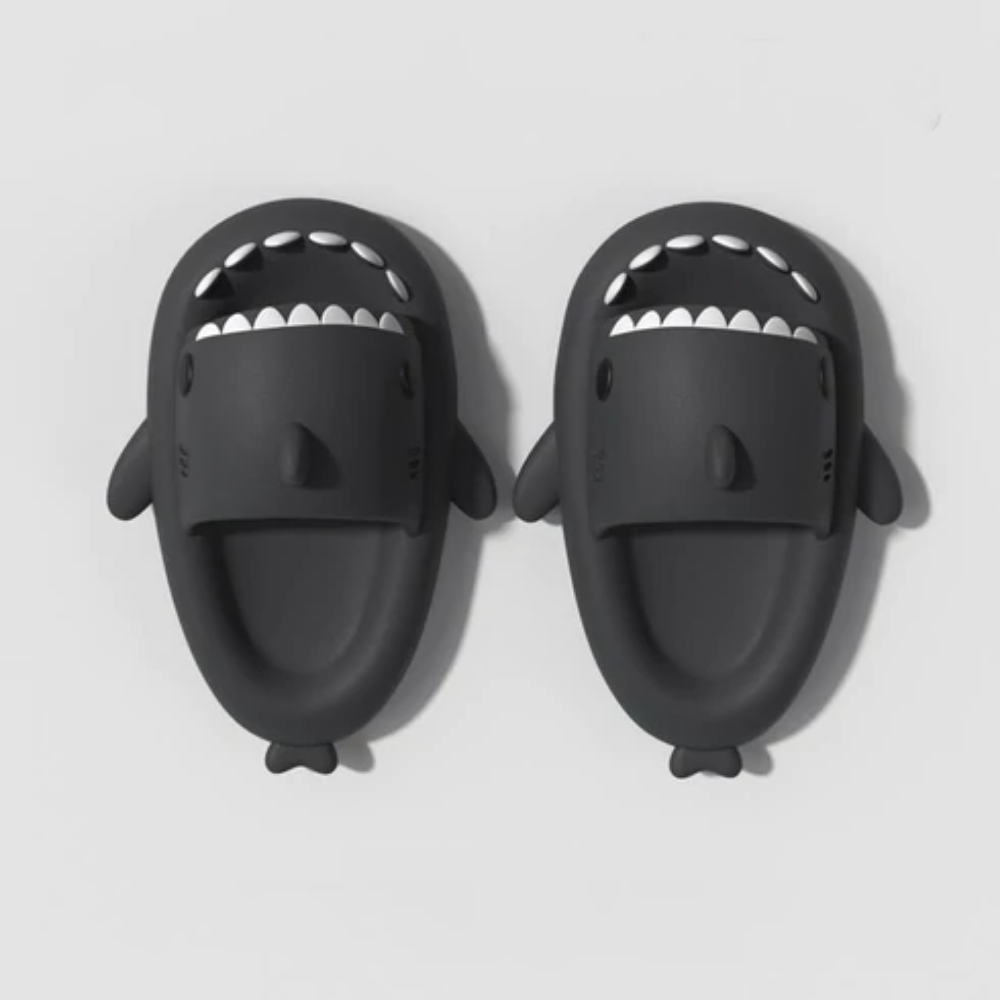 Premium Shark Slides - Super Soft, Comfy, Silent and Anti-slippery Shark Slippers