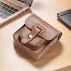For Anbernic RG34XXSP Game Console Leather Storage Case Shockproof Carrying Bag