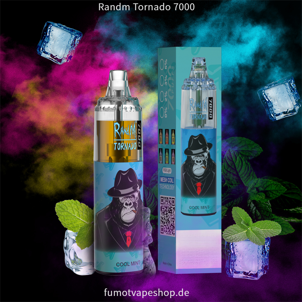 Randm Tornado 7000 COOLE MINZE  fumotvapeshop