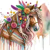 (Multi-Style)Horse-Partial Special Shaped Diamond Painting 30*30CM