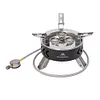 6800W Camping Gas Stove with Storage Bag Foldable Picnic Stove Cooking Accessory