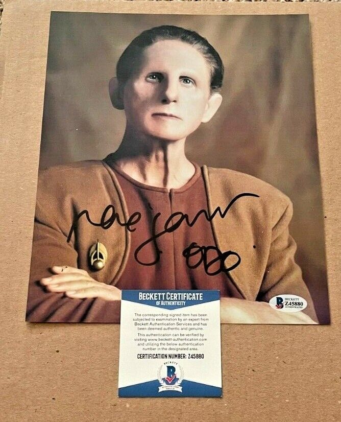 RENE AUBERJONOIS SIGNED STAR TREK 8X10 Photo Poster painting PSA/DNA CERTIFIED