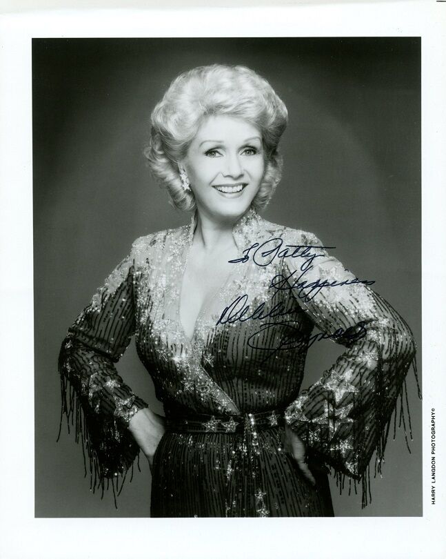 Lovely DEBBIE REYNOLDS Signed Photo Poster painting