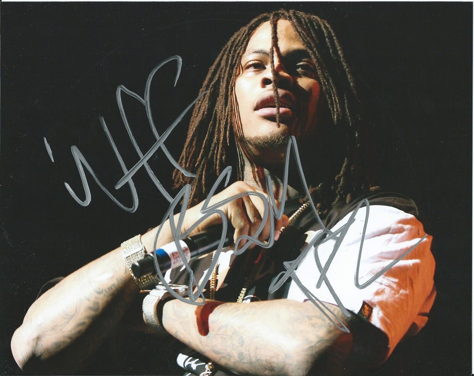 Waka Flocka Flame *O LET'S DO IT* Signed 8x10 Photo Poster painting AD2 COA GFA