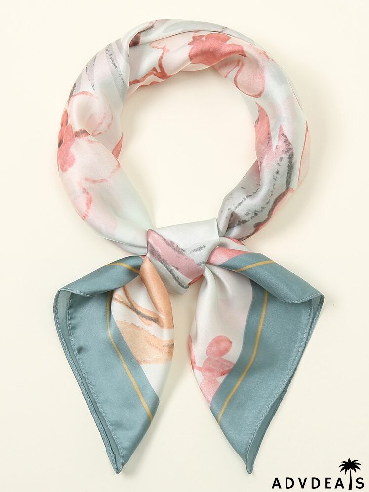 Floral Print Bandana