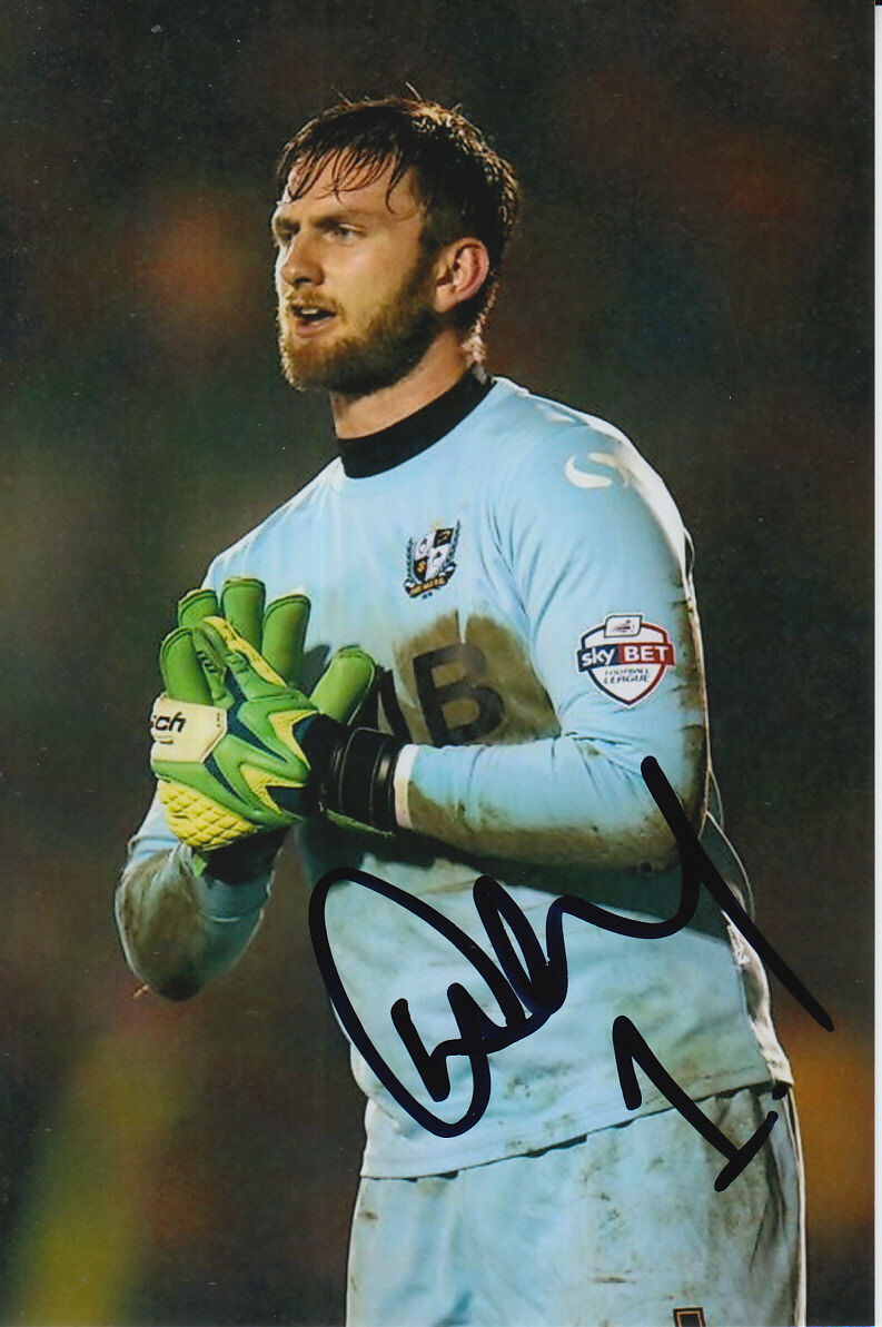 PORT VALE HAND SIGNED CHRIS NEAL 6X4 Photo Poster painting 1.