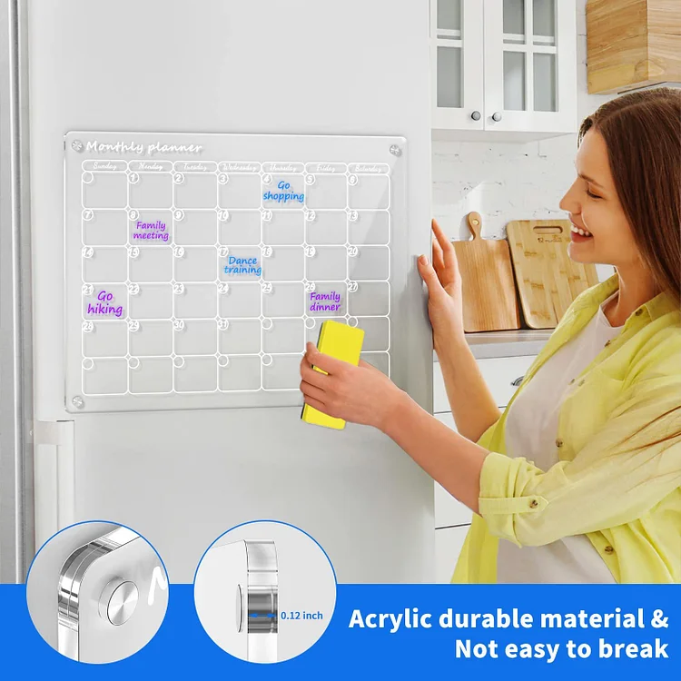 📆Magnetic Schedule Planner For Fridge【Permanently reusable】 - tree - Codlins