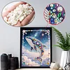 Diamond Painting-DIY Special Shaped Drill Pearl Painting Whale(30x40cm)