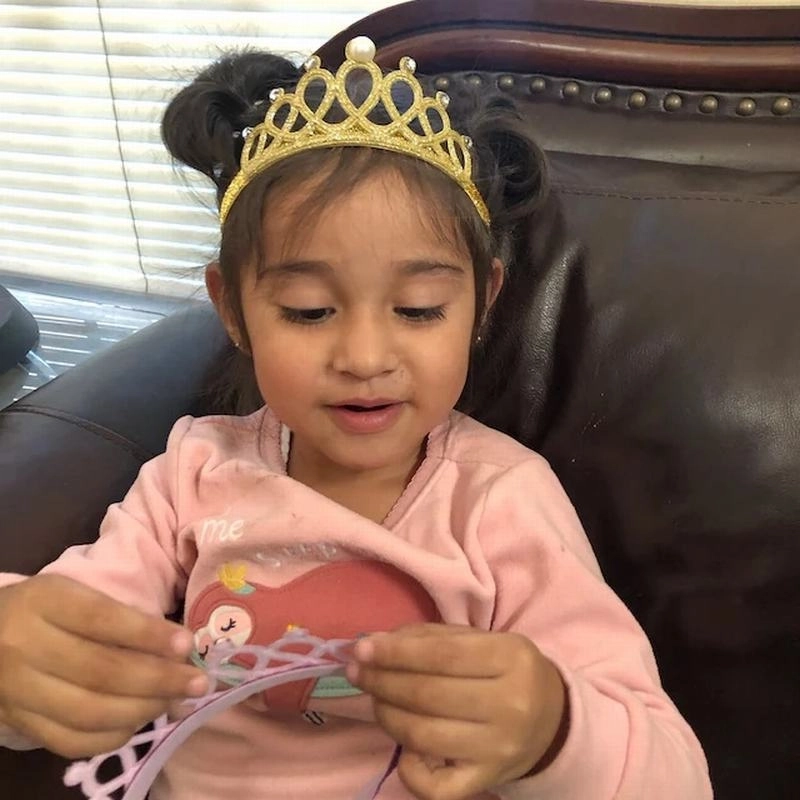 Baby Hair Band Crown Children’s Hair Accessories Baby Hair Band Girl’s Headdress 100 Days Full Moon Birthday