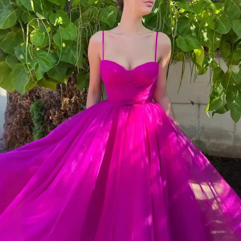 Uveng Uveng For Women's Summer Dress WISH Yarn Banquet Party New Sling Skirt