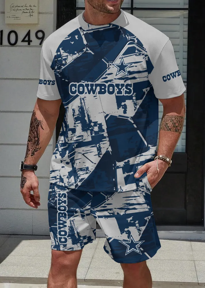 Dallas Cowboys Limited Edition Top And Shorts Two-Piece Suits
