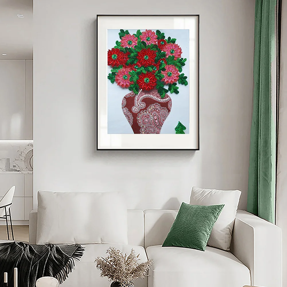 Diamond Painting - Special Shaped Drill - Flower