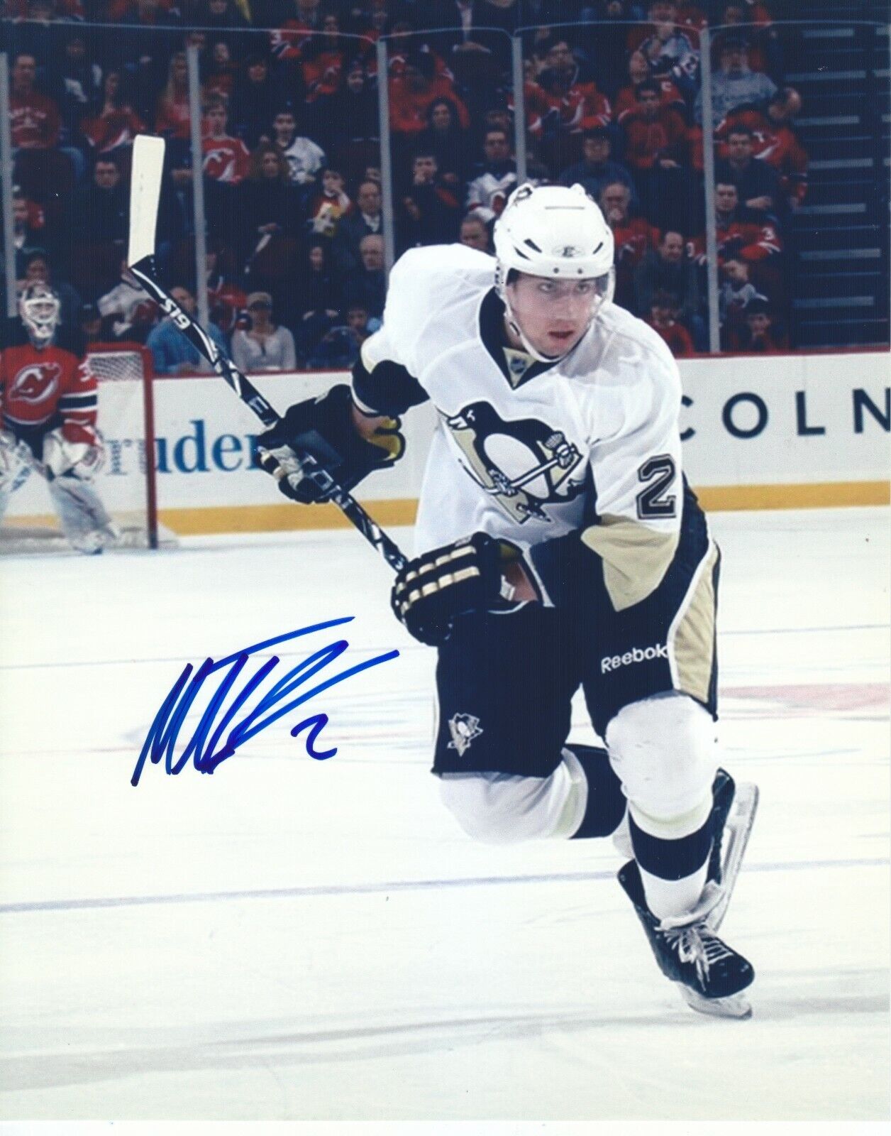 Lot of 3 Autograph Penguins Photo Poster paintings Niskanen - Neal - Vitale