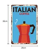 Italian Coffee - Vintage Metal Signs(8*12Inch) - Bar