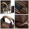 Men's Leather Briefcase Portable Lawyer Computer Bag