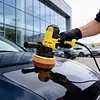EU Electric Car Polishing Machine with Buffing Sponge Auto Detailing Handheld Polisher Adjustable Speed Scratch Repair Grinding Machine Car Accessories Power Tools