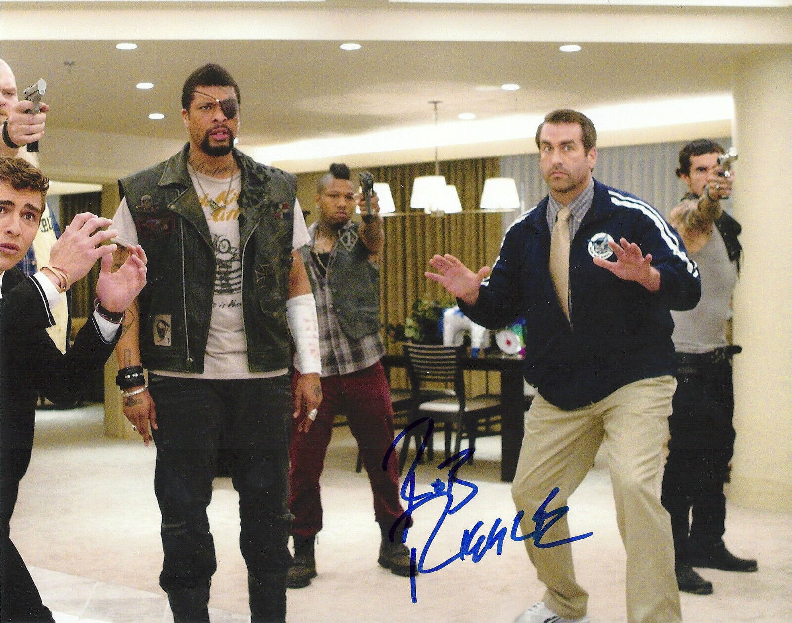 ROB RIGGLE '21 JUMP STREET' 'THE HANGOVER' SIGNED 8X10 PICTURE 2