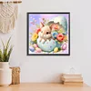Diamond Painting -DIY Round Drill Rabbit In Egg