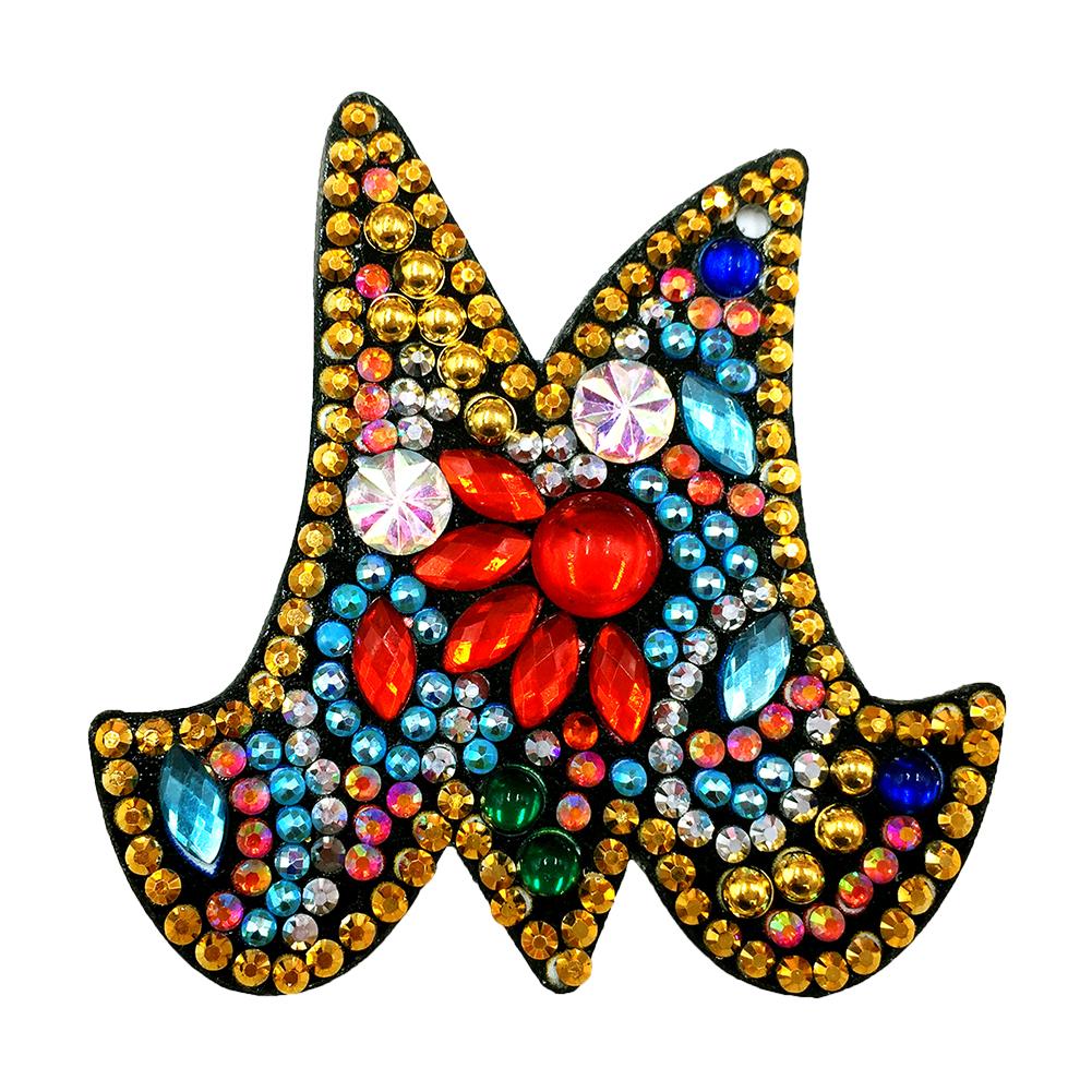 

Letter-M-DIY Creative Diamond Keychain, 501 Original