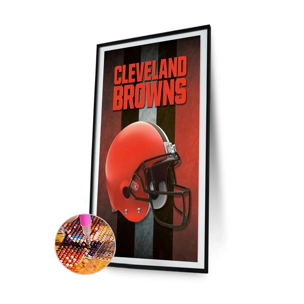 Cleveland Browns Diamond Art Craft Kit