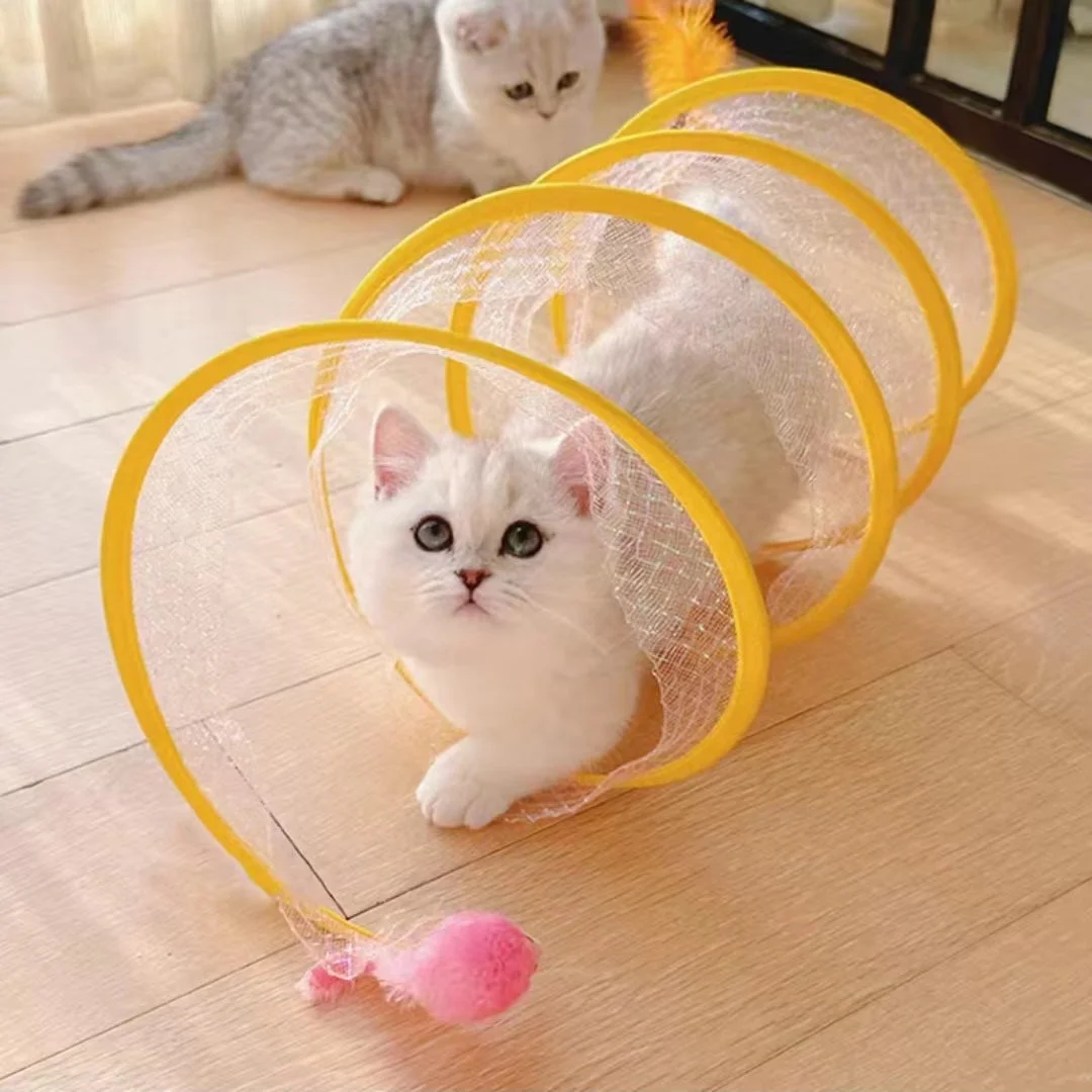 Cat Tunnel Toy - Last Sale 70% Off