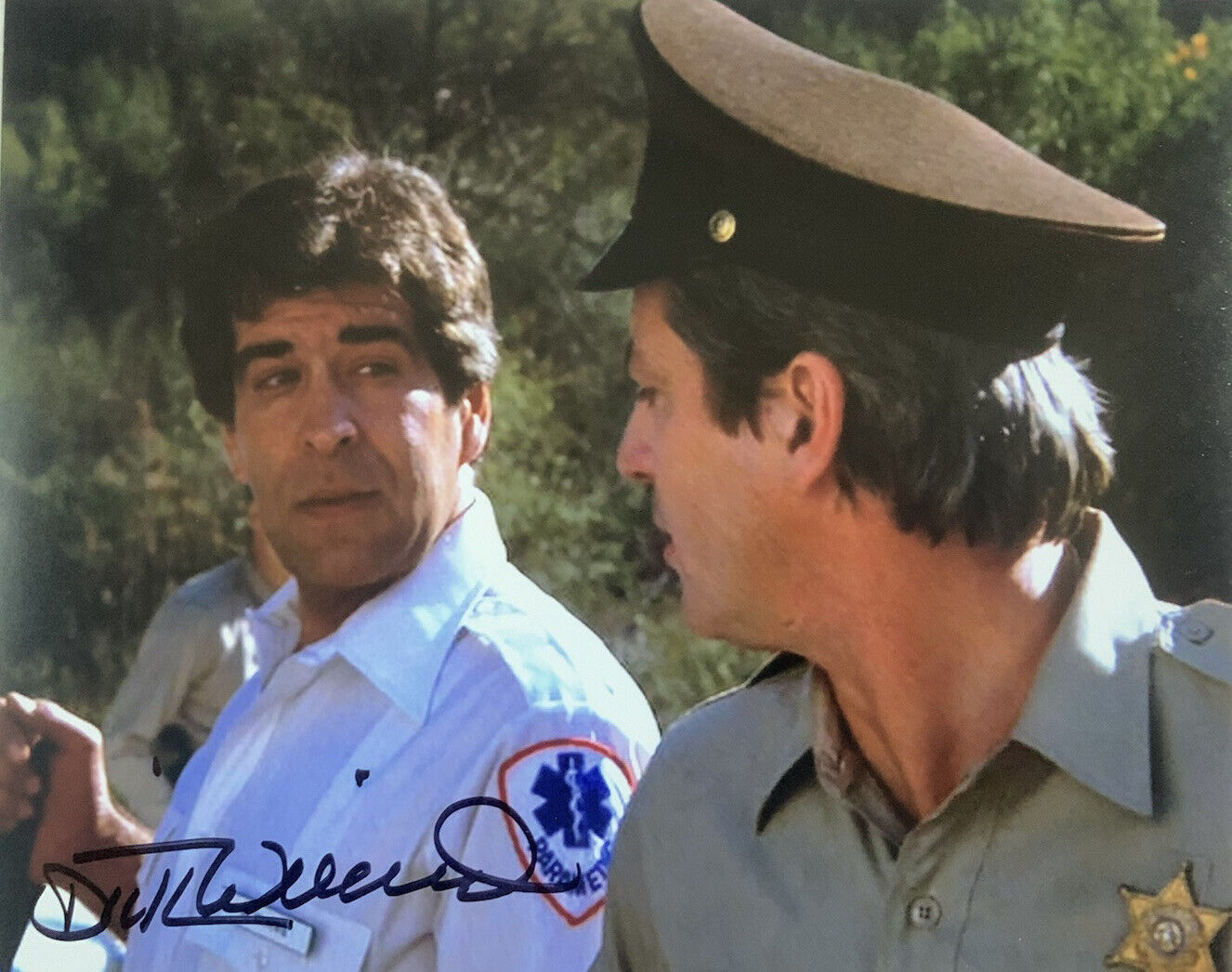 DICK WIEAND HAND SIGNED 8x10 Photo Poster painting FRIDAY THE 13th AUTHENTIC AUTOGRAPH COA