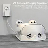 Charging Dock for Meta Quest 3S VR Headest Charging Station Controller Mount