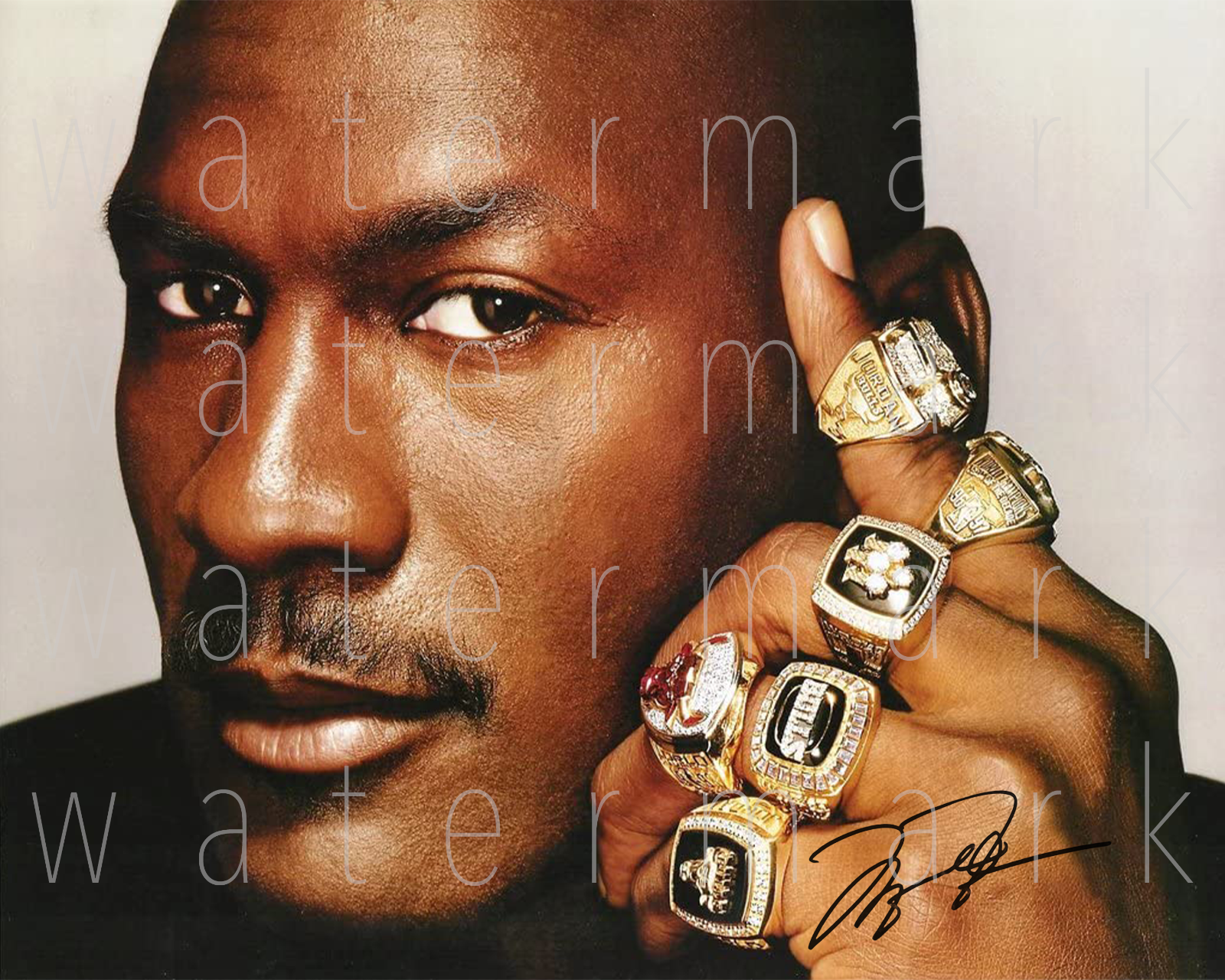 Michael Jordan Chicago Bulls signed 8X10 inch Photo Poster painting picture poster art rp