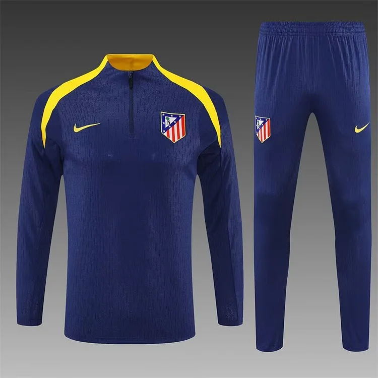 25/26 Atletico Madrid blue long-sleeved training suit