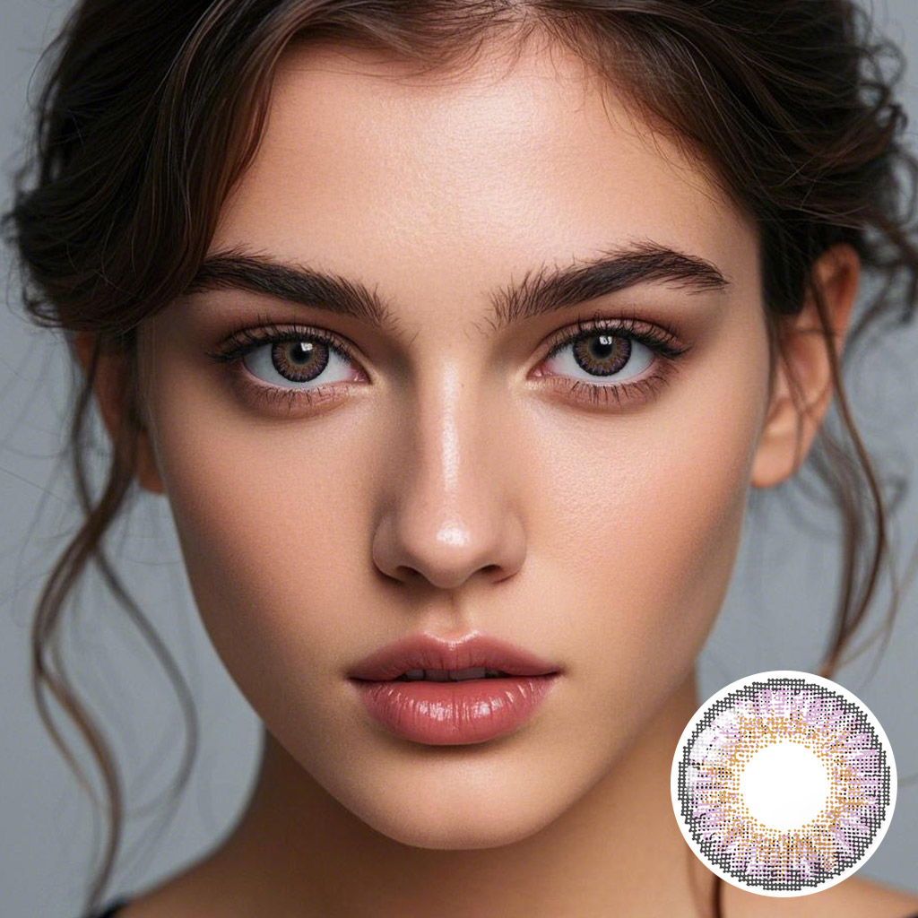 Star Amethyst Contact Lenses